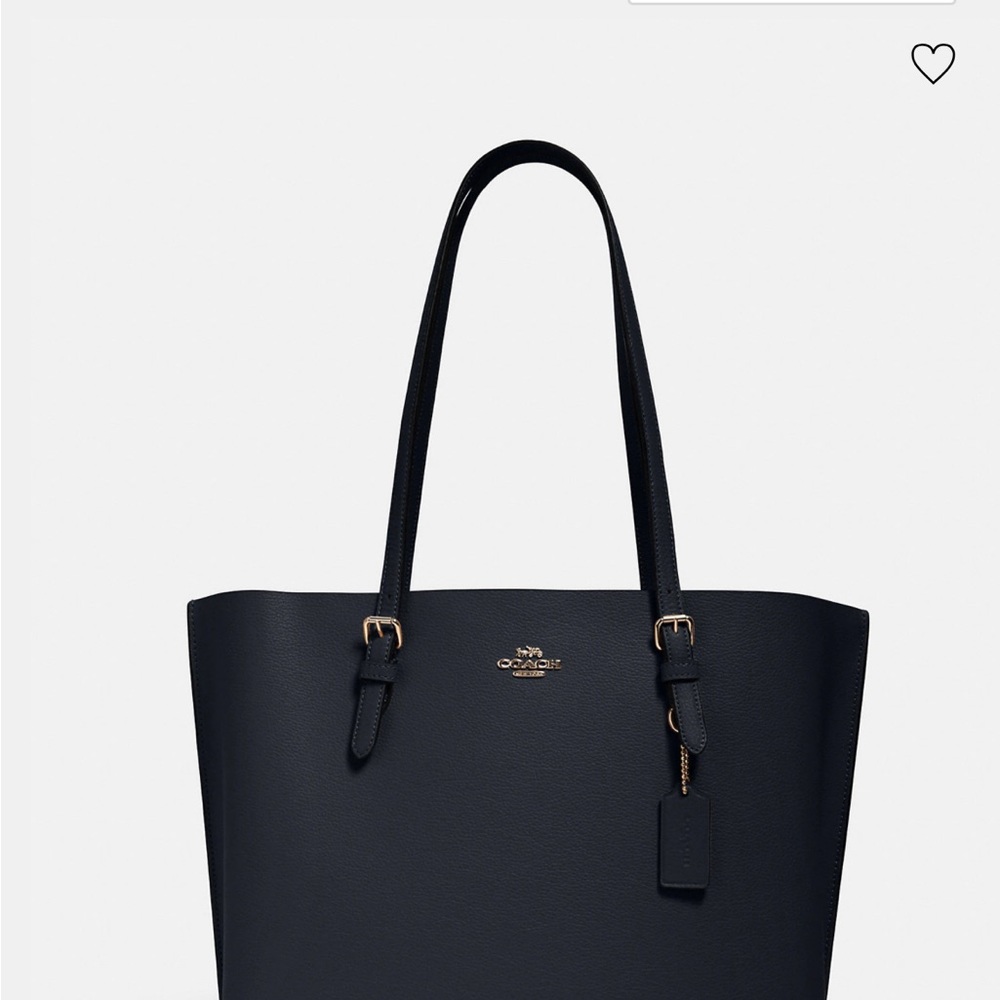 Coach Mollie tote with red inside color